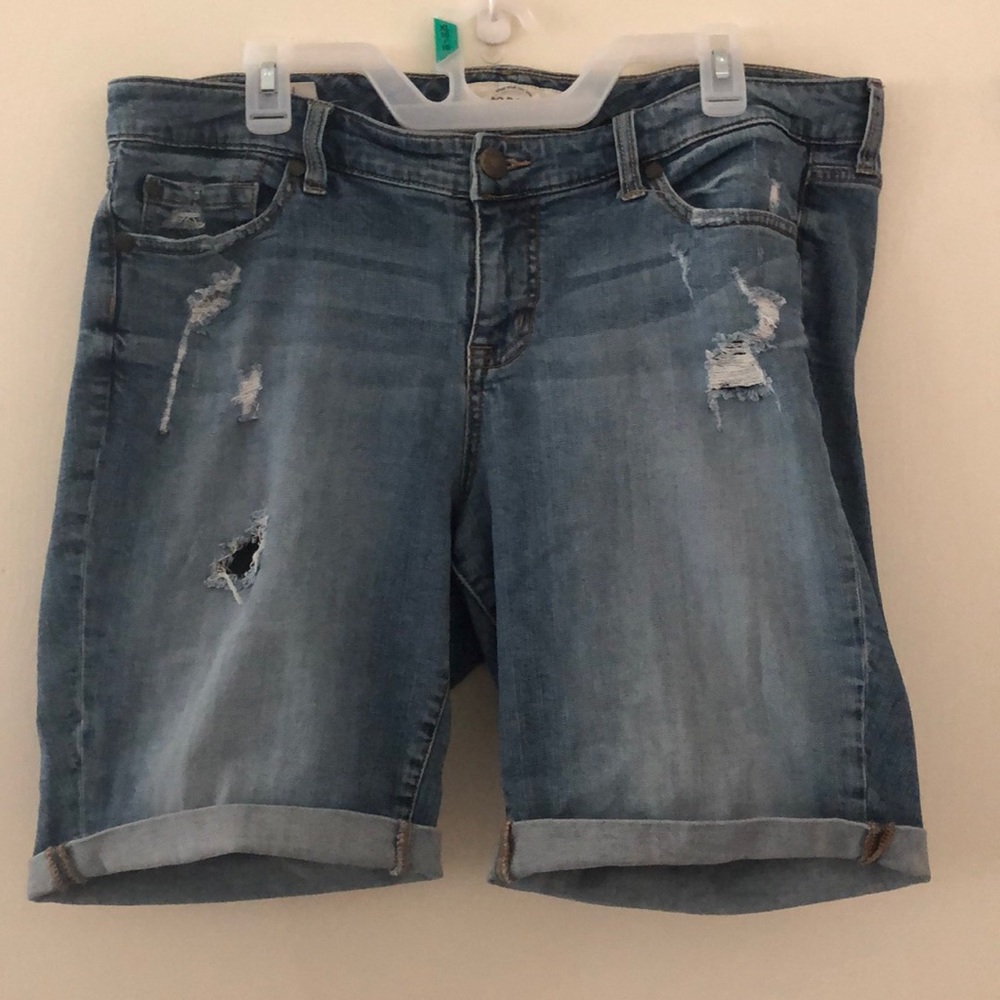Jean shorts